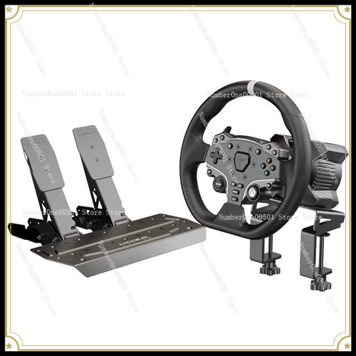 Racing Pedal Set - R3 Racing Simulator Game Steering Wheel,