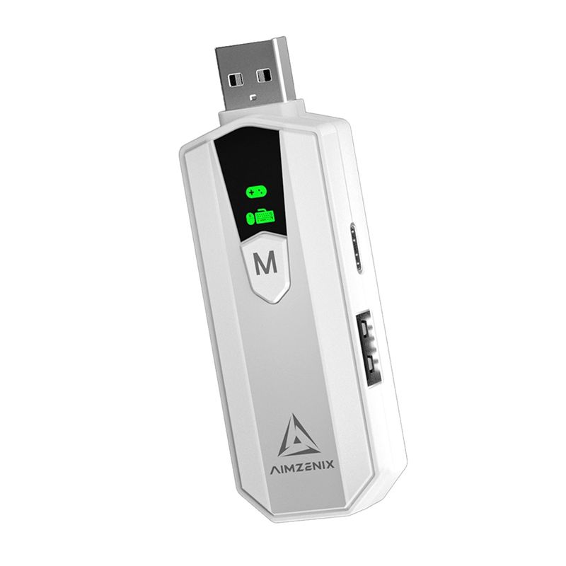 Gaming Console Tower - AIMZENIX AX200PRO PC Gaming K&M Converter