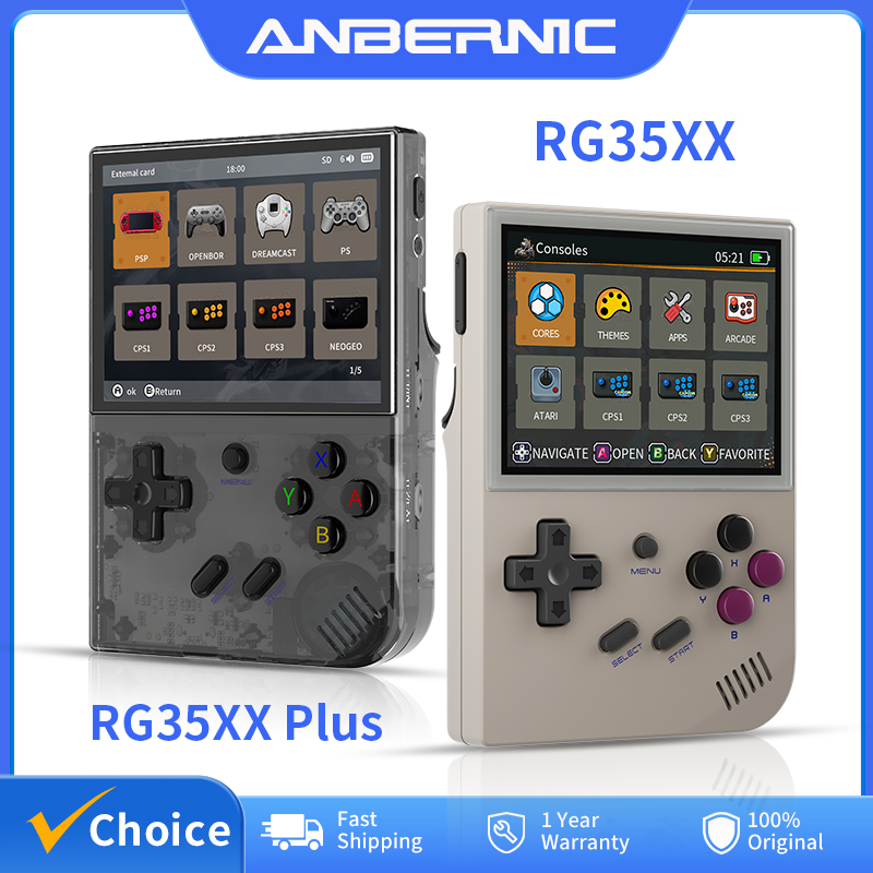 Gaming Console Sale - ANBERNIC RG35XX Plus/RG35XX Retro Handheld Game