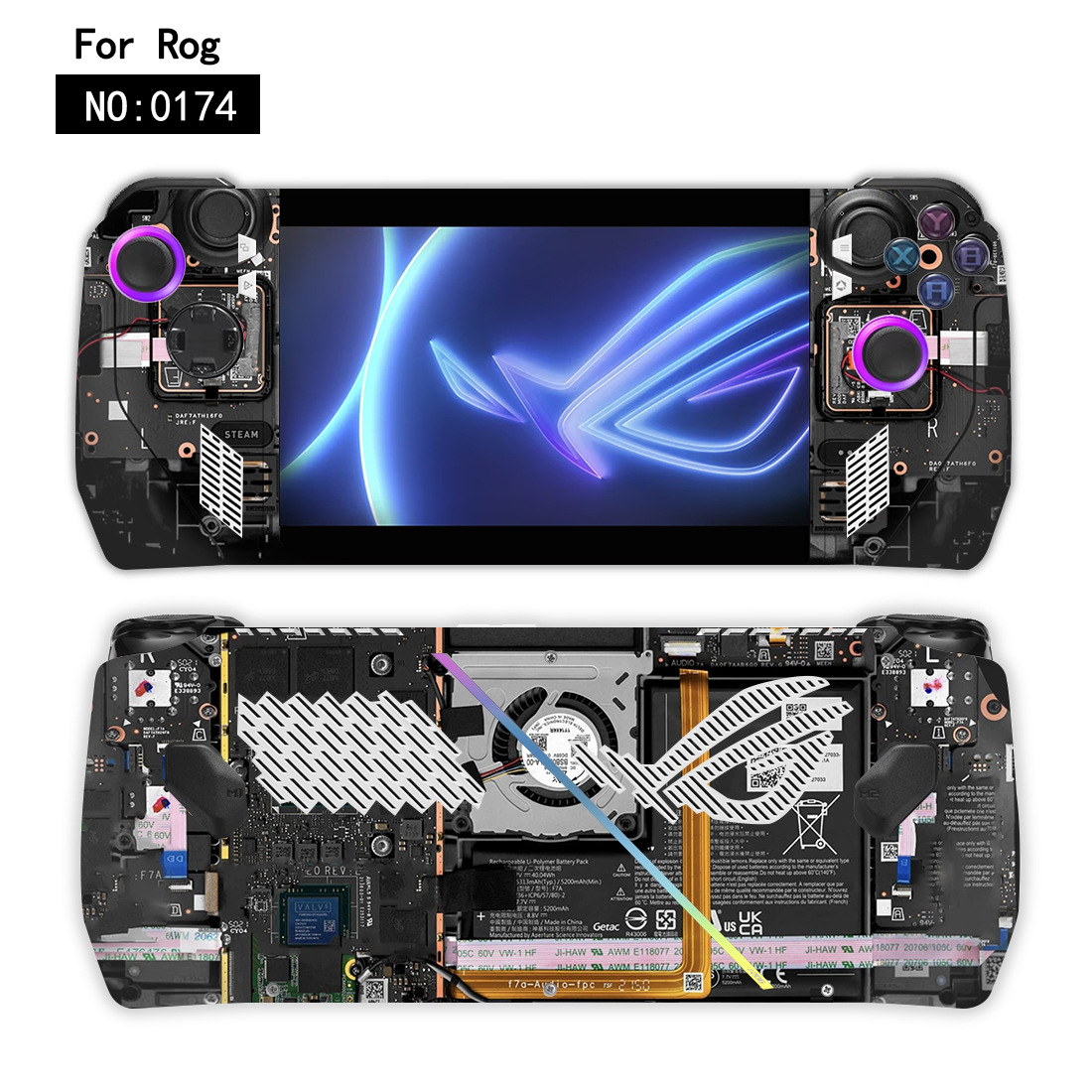 New Stickers Cover Case For As - Gaming Console Rog Ally ulasan dan harga