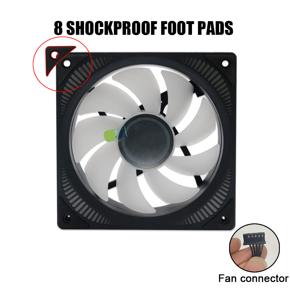 Manmu High Quality Fan 120mm 6 - Gaming Console High Quality ulasan dan harga