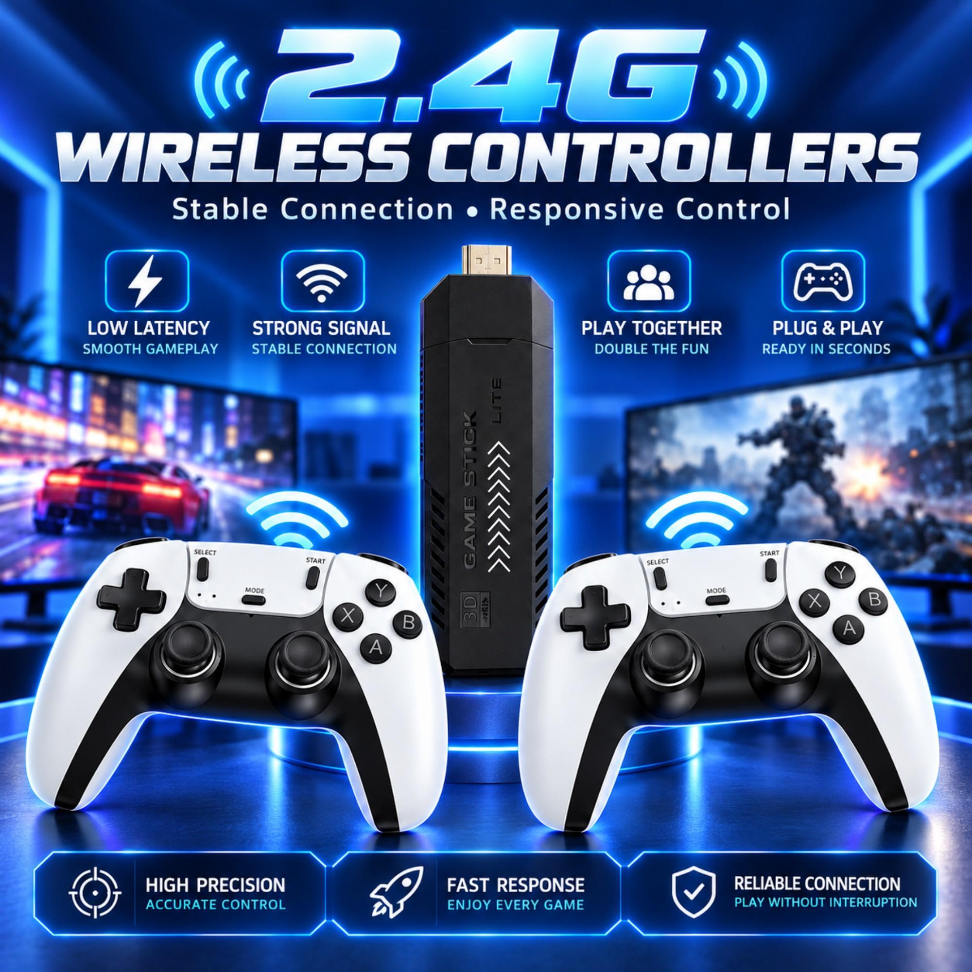 X2 PRO Game Stick 4K HD TV Vid - Gaming Console X2 ulasan dan harga
