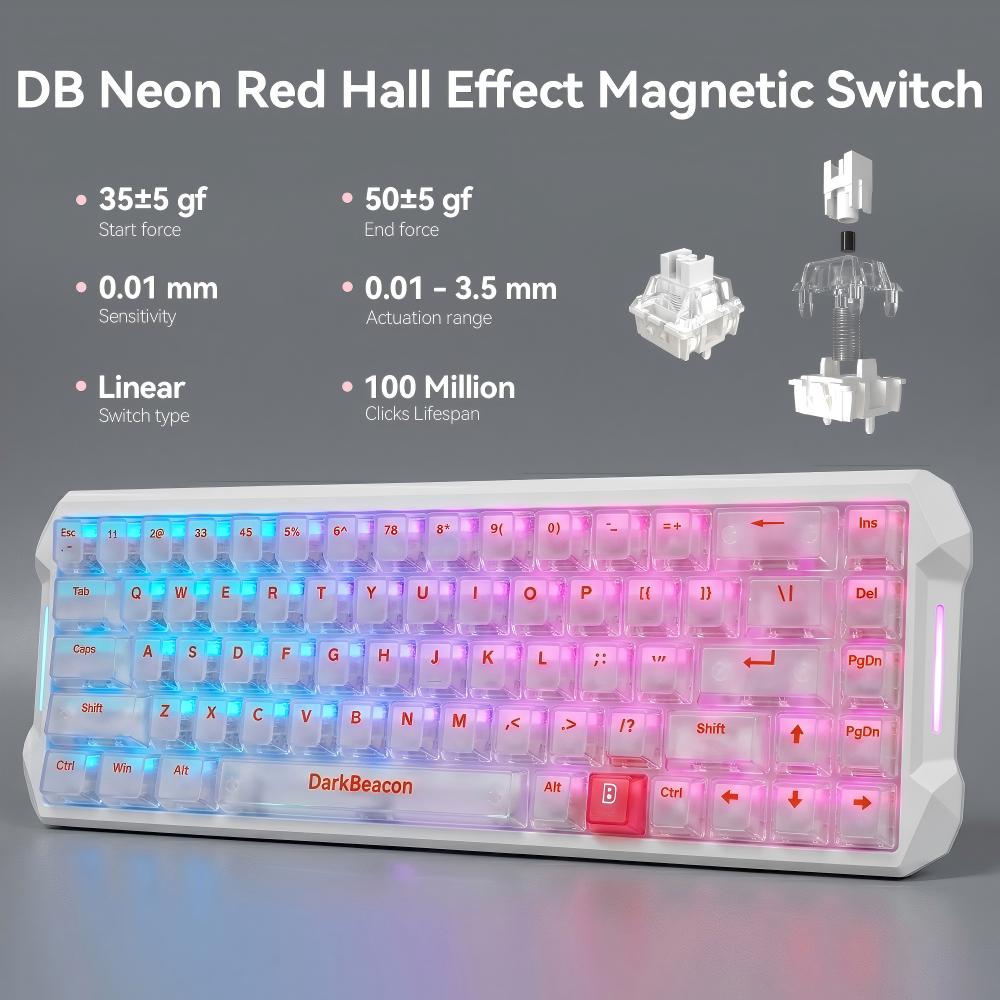 DarkBeacon Flux 68 HE Magnetic - Gaming Console Tower ulasan dan harga