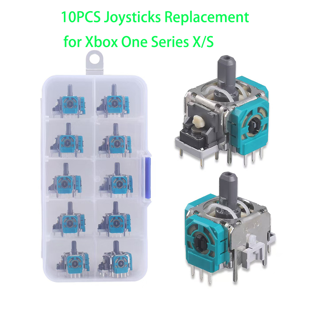10pcs Replacement 3D Analog Jo - Microsoft Console Xbox Series X ulasan dan harga