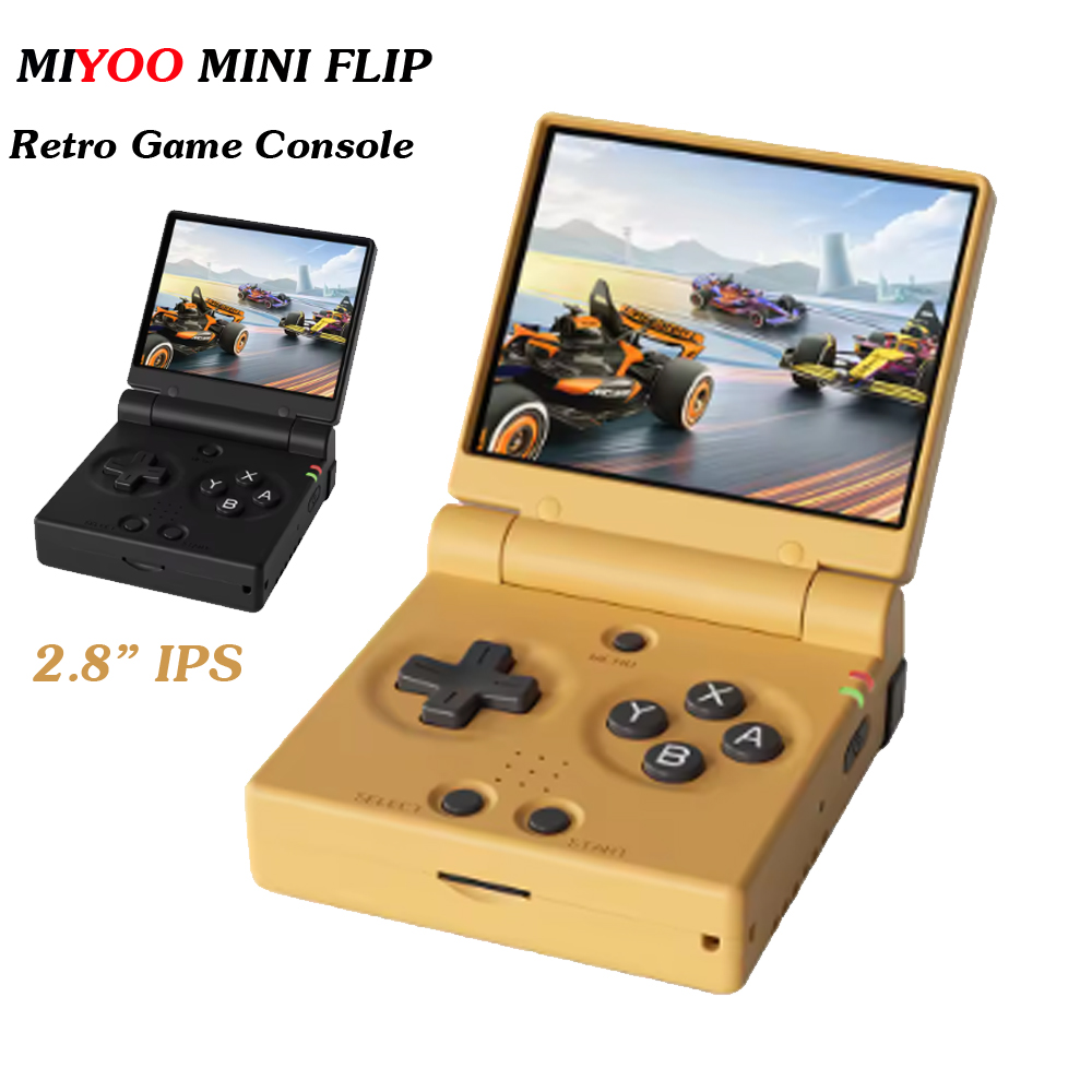 MIYOO Mini Flip Retro Handheld - Gaming Console Tower ulasan dan harga