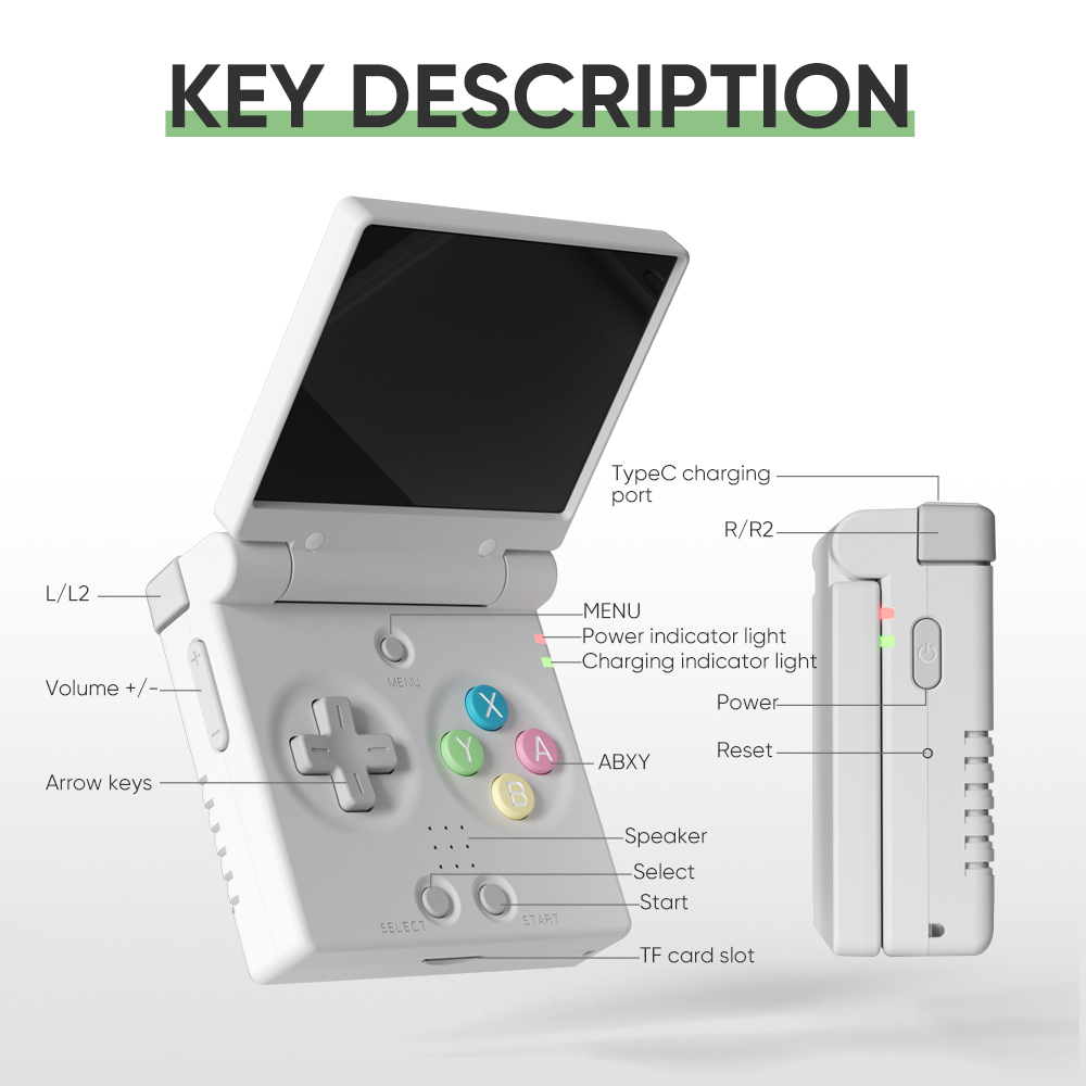 MIYOO Mini Flip Retro Handheld - Gaming Console Tower ulasan dan harga