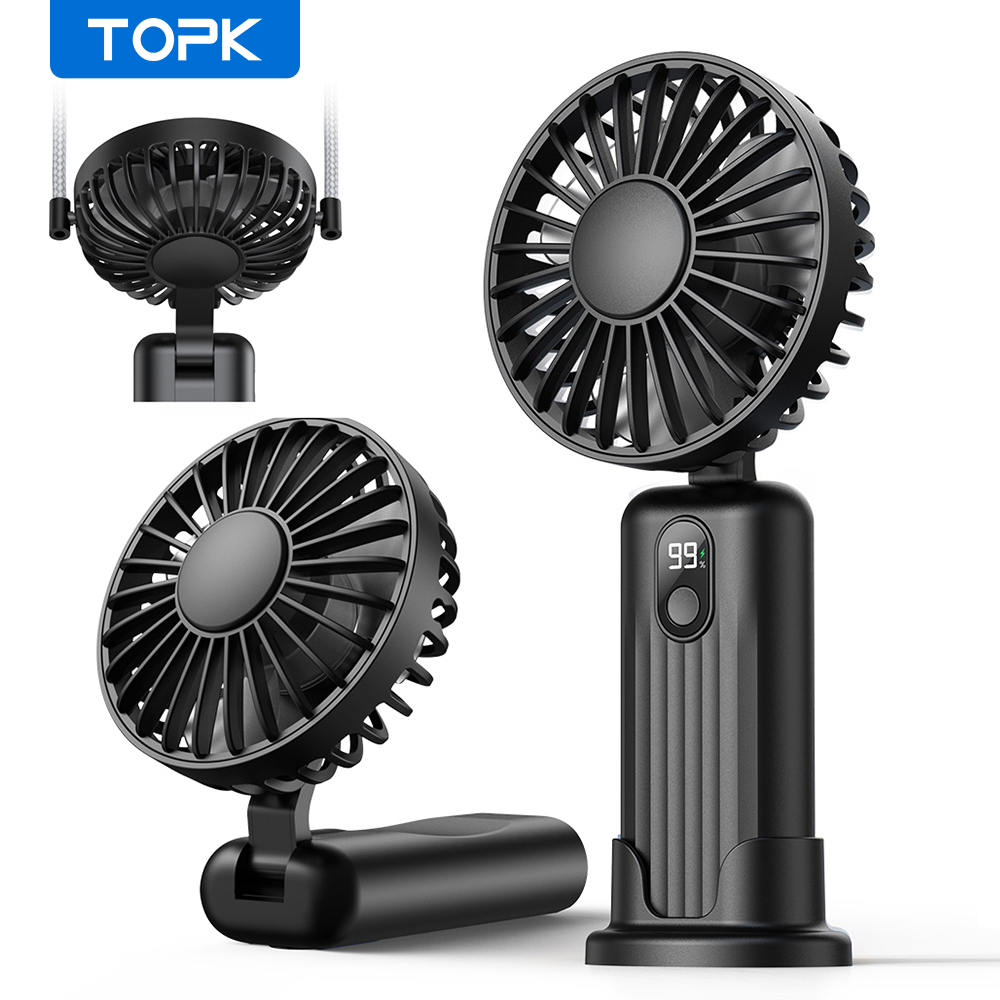 TOPK Portable Mini Fan,2400mAh - Gaming Console K36 ulasan dan harga