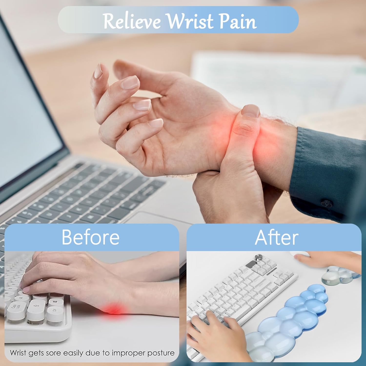 Ergonomic Cloud Wrist Support  - Gaming Console Cloud ulasan dan harga