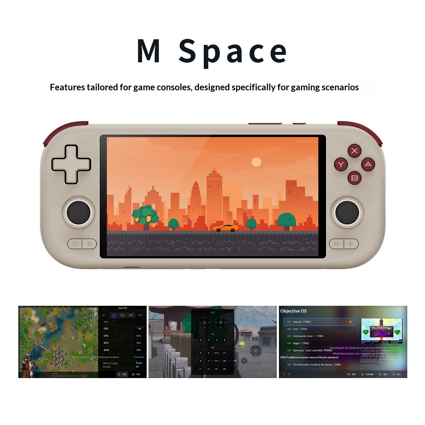 Mangmi Air X Android14 Handhel - Gaming Console Handheld Android ulasan dan harga