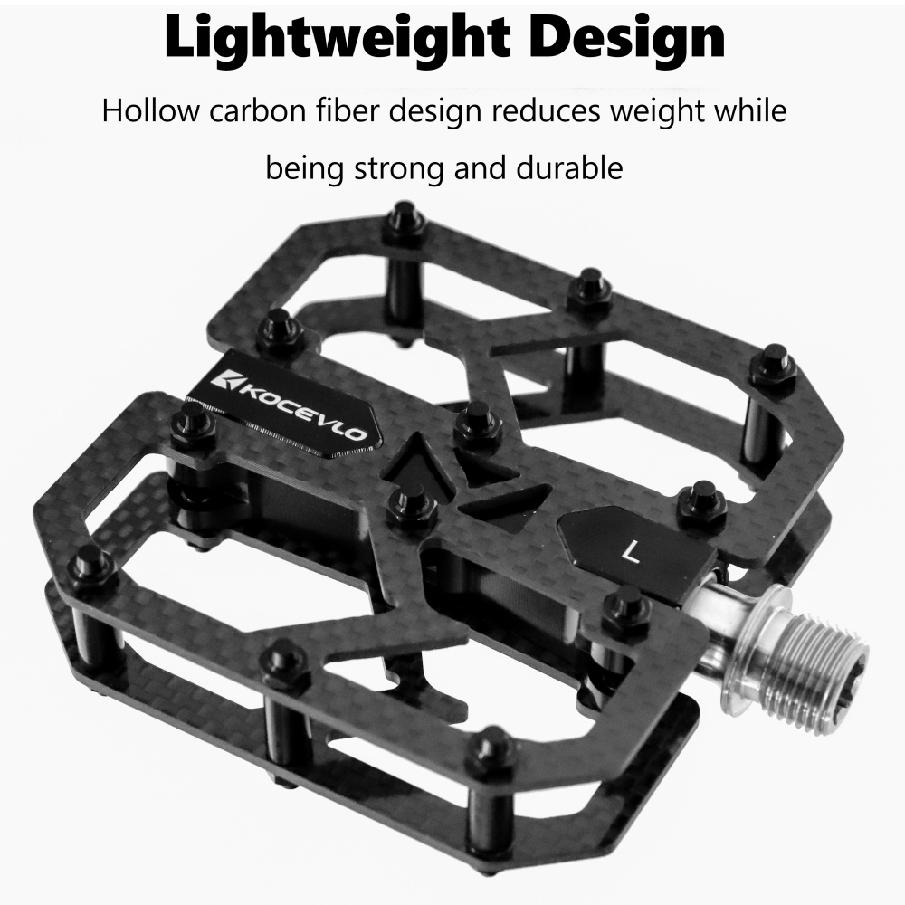 KOCEVLO Carbon Fiber Pedal Ult - Racing Pedal Set ulasan dan harga
