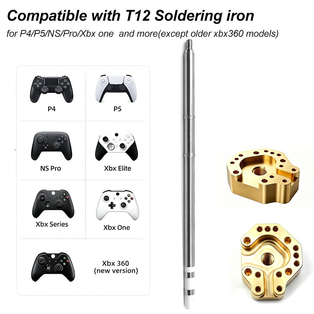 T12 3D Joystick Desoldering Ti - Gaming Console Repair ulasan dan harga