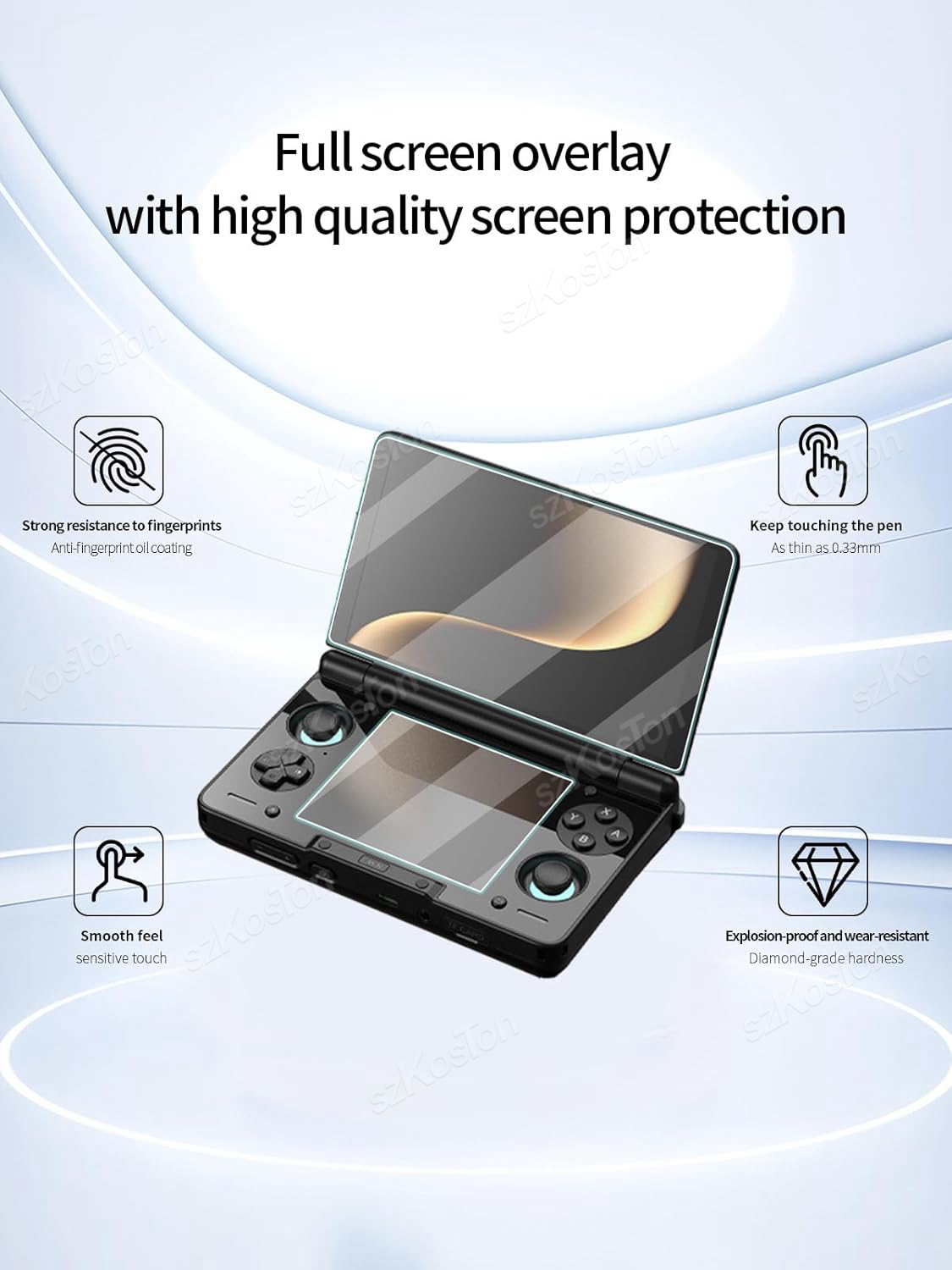 2in1 For AYN THOR Flip Dual Sc - Gaming Console Buttons ulasan dan harga