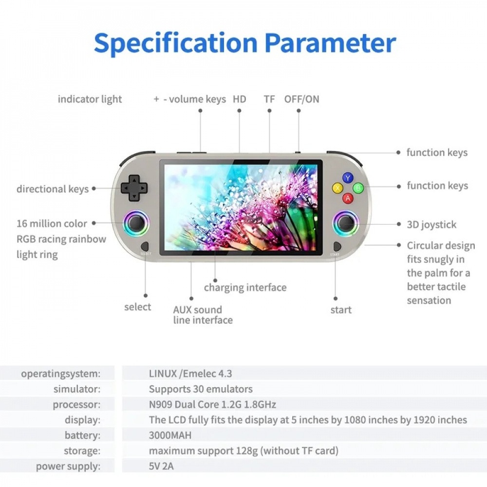 M22 Pro Retro Handheld Game Co - Gaming Console Under 500 ulasan dan harga