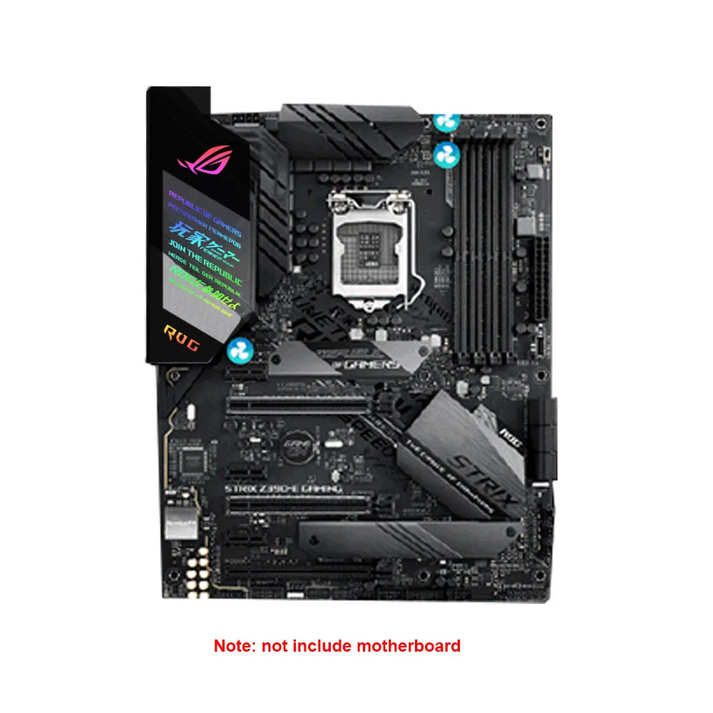ATX IO ARGB Lighting Panel DIY - Gaming Console Tower ulasan dan harga