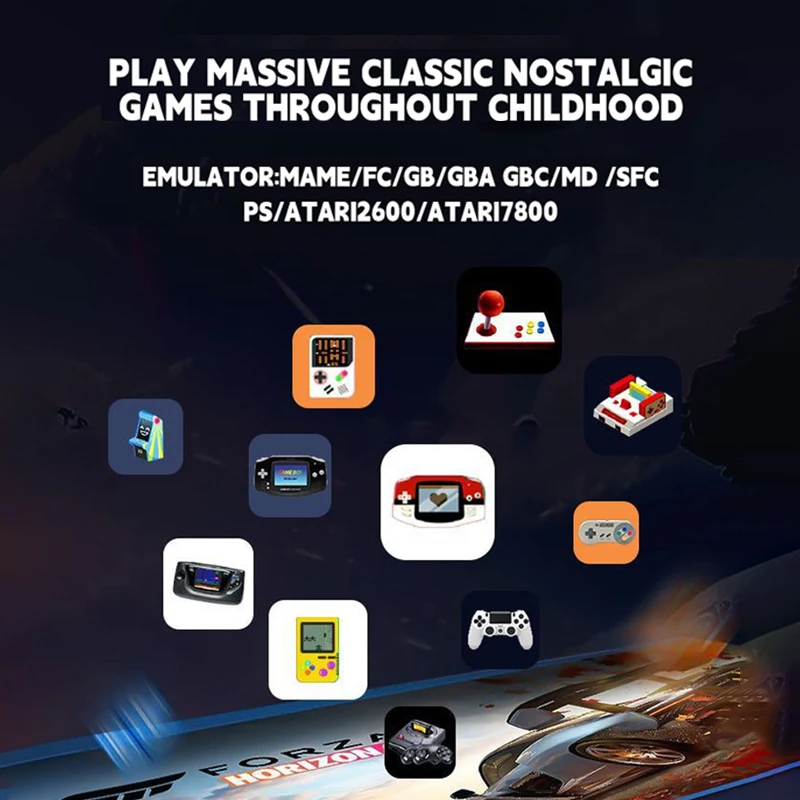 2026 New X2 Blue Retro Gaming  - Gaming Console X2 ulasan dan harga