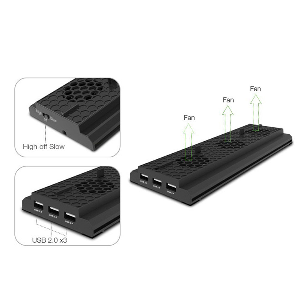 Game Console Cooling Fan Base  - Gaming Console Tower ulasan dan harga