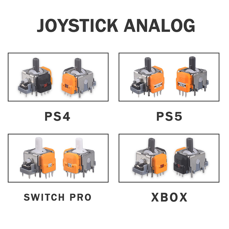 Replacement Hall Effect Joysti - Gaming Console Repair ulasan dan harga