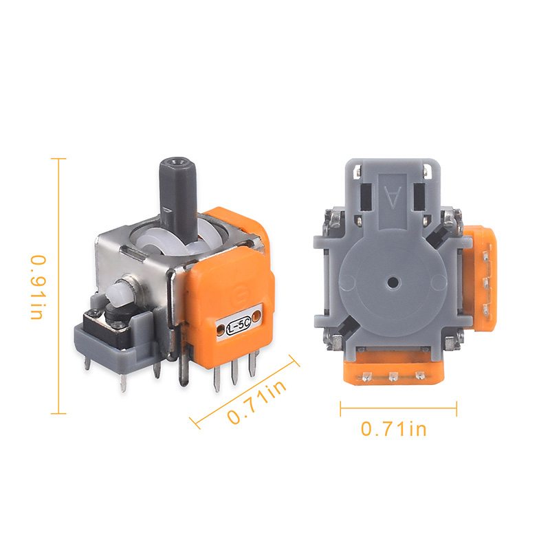 Replacement Hall Effect Joysti - Gaming Console Repair ulasan dan harga