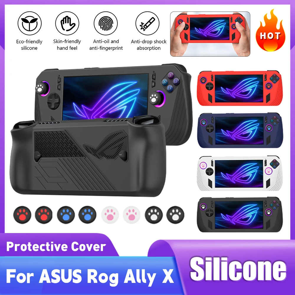 Silicone Protective Cover Shoc - Gaming Console Rog Ally ulasan dan harga