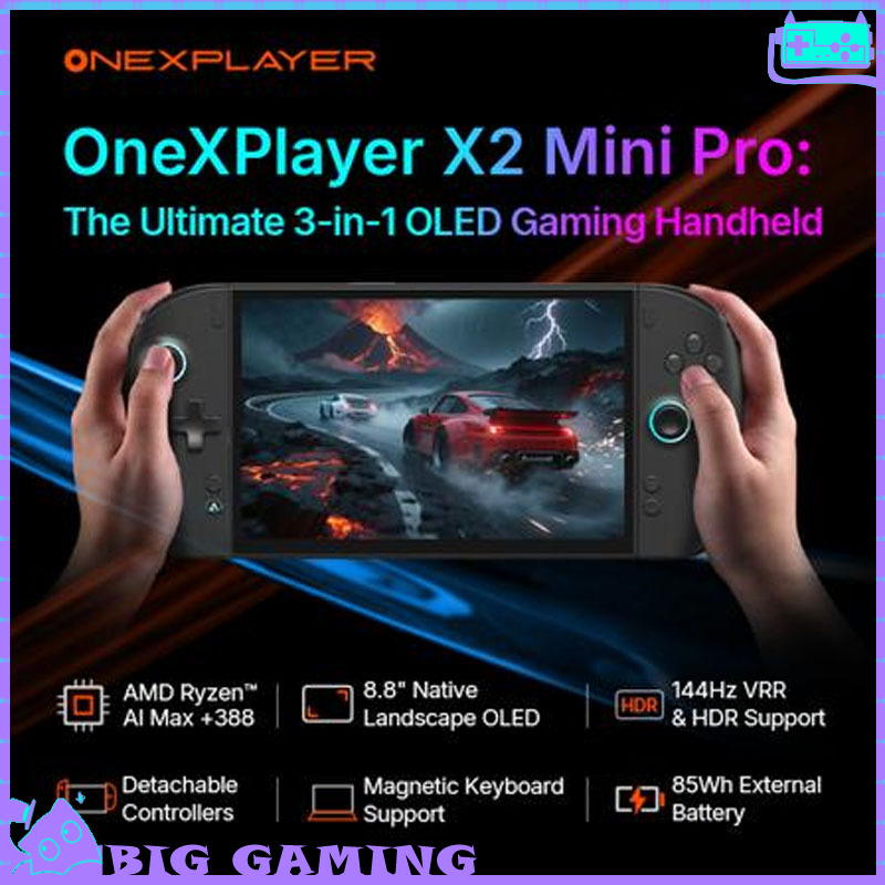OneXPlayer X2 Mini Pro 3‑in‑1  - Gaming Console X2 ulasan dan harga