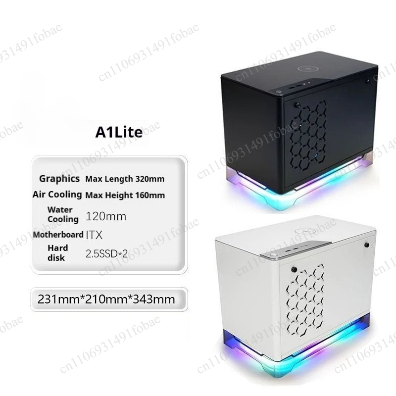 A1 Lite Itx Mini Case Support  - Gaming Console Tower ulasan dan harga