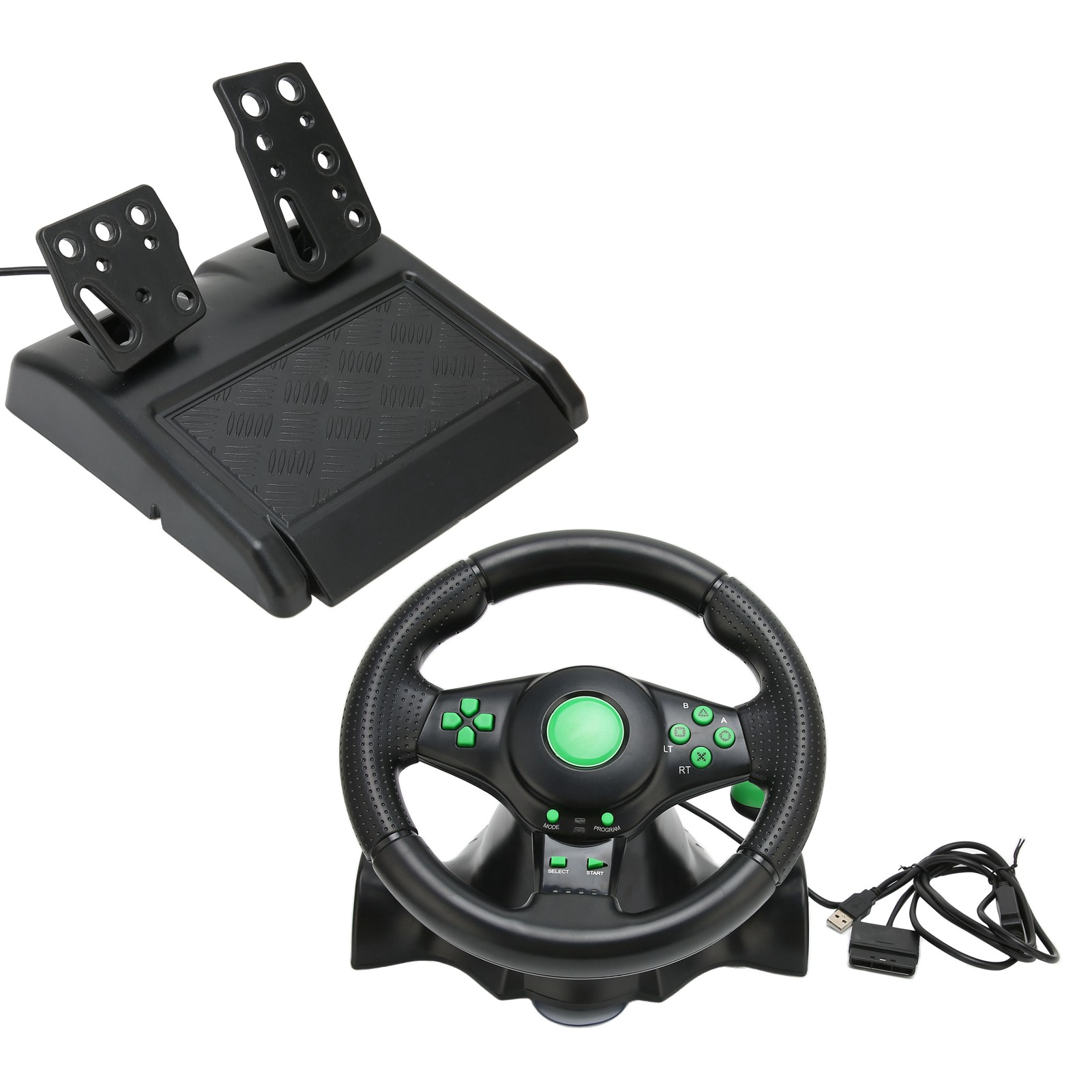PC Racing Wheel Game Steering  - Racing Pedal Set ulasan dan harga
