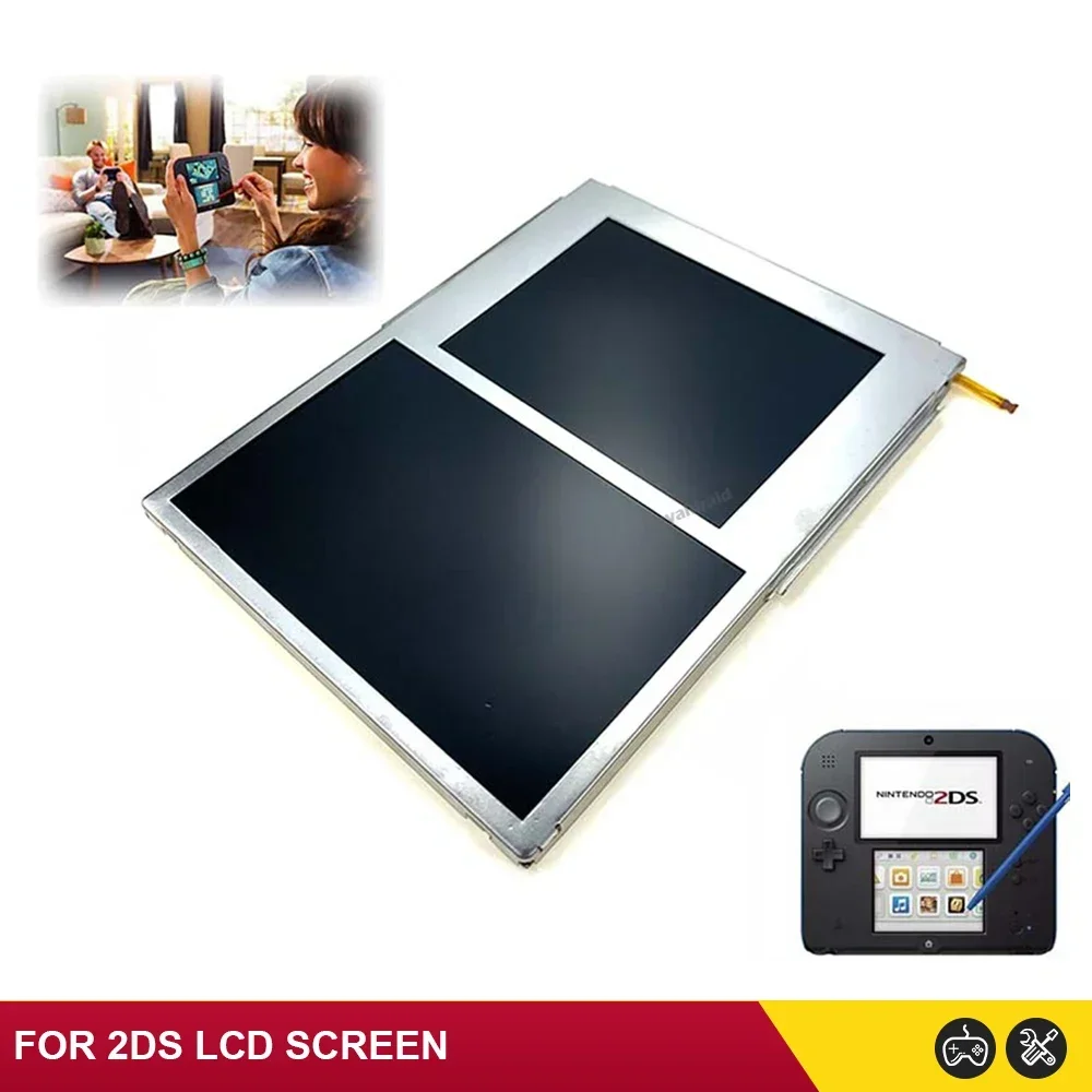 New Top Bottom LCD Display Scr - Gaming Console High Quality ulasan dan harga